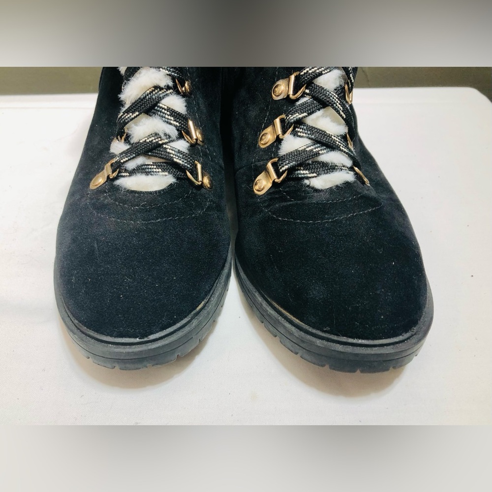 Lot 2 Boots Lexi & Abbie Hally Faux Fur Boot + Very Volatile Fringe Boot Size 8M - Picture 10 of 16